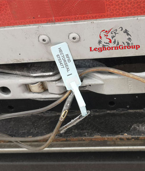 sigillo plastico regolabile rfid