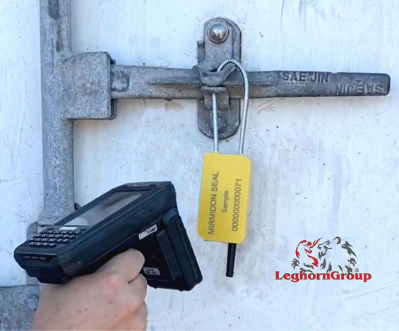Sigillo rfid a cavo
