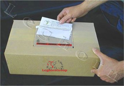 buste adesive portadocumenti packinglist