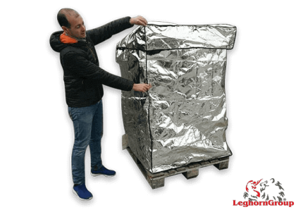 aluminum thermal pallet cover