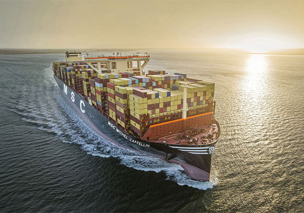 1. MSC – Mediterranean Shipping Company