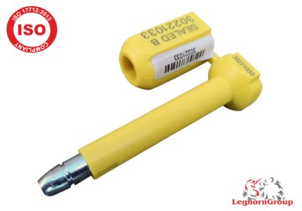 Sigillo a chiodo di alta sicurezza con etichetta rimovibile