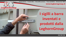 sigilli a barra per container