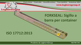 sigilli a barra per container