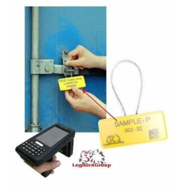 Sigillo A Cavo Di Alta Sicurezza RFID Logistico