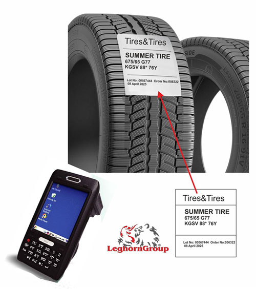 Tag RFID per pneumatici su battistrada – LG5053