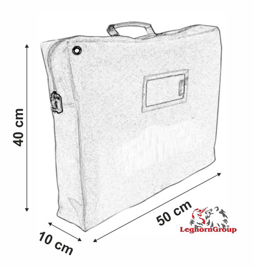 Borsa porta documenti con Sigillo e RFID